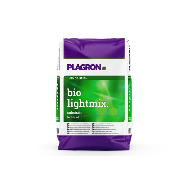 Sustrato Biolight 50L Plagron - Cultivo Eficiente