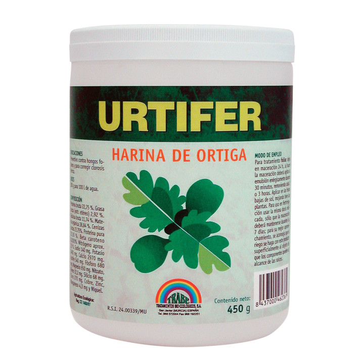 Urtifer (Ortiga) 0,45 kg - Fertilizante Ecológico Trabe