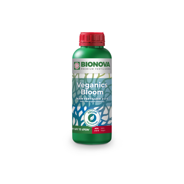 Veganics Bloom 2-2-5 1L - Fertilizante Orgánico BIO NOVA