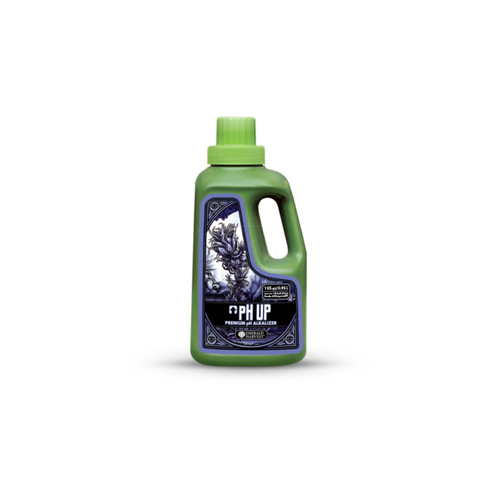 pH Up 9.46 L Emerald Harvest - Ajuste de pH Eficaz