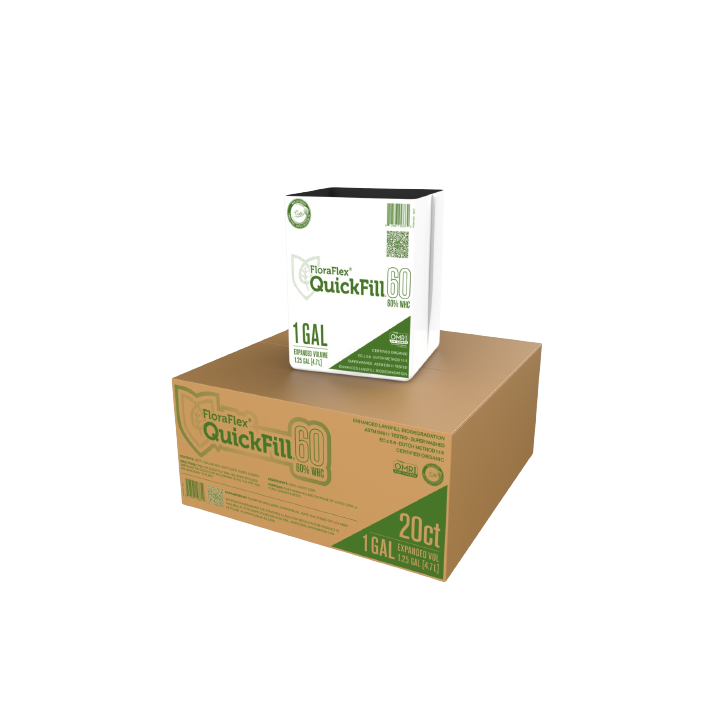 Quickfill Bag 1 Gal 60% WHC Floraflex - Sustrato de Coco