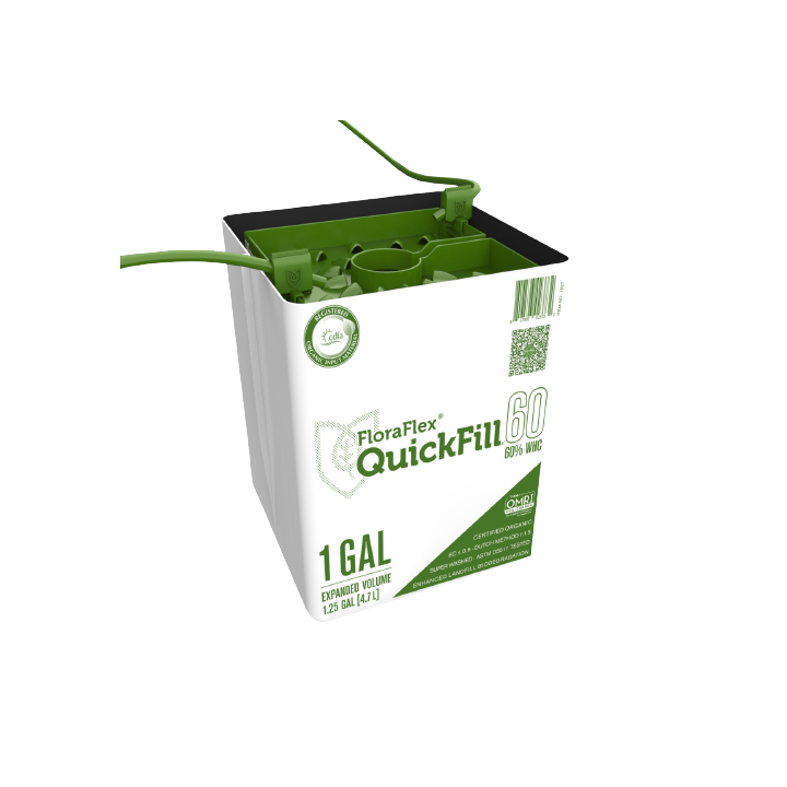 Quickfill Bag 1 Gal 60% WHC Floraflex - Sustrato de Coco