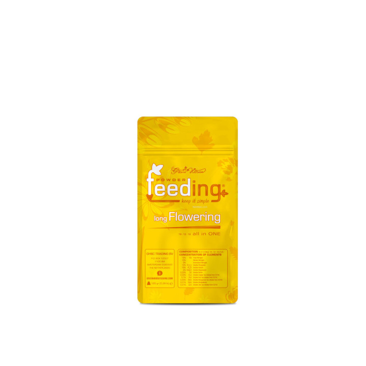 Long Flowering Sativa 2.5 kg - Fertilizante GREEN HOUSE FEEDING®