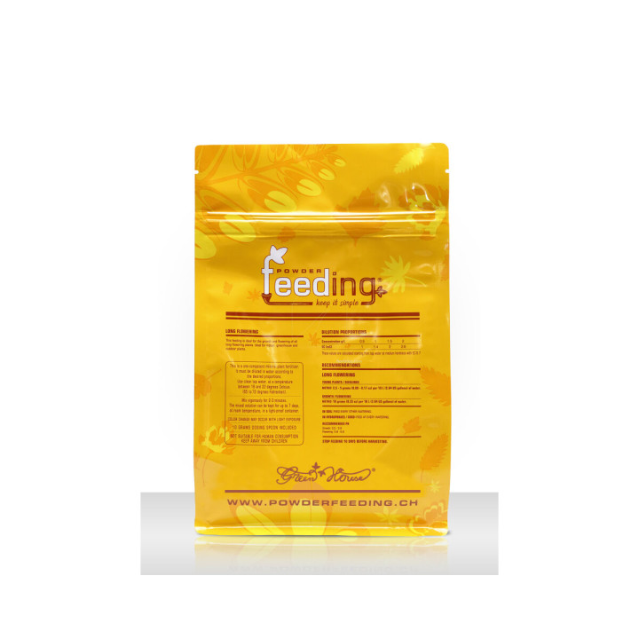 Long Flowering Sativa 2.5 kg - Fertilizante GREEN HOUSE FEEDING®
