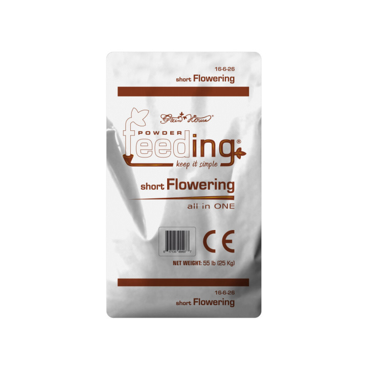Short Flowering Indica 125 g - Fertilizante GREEN HOUSE FEEDING®