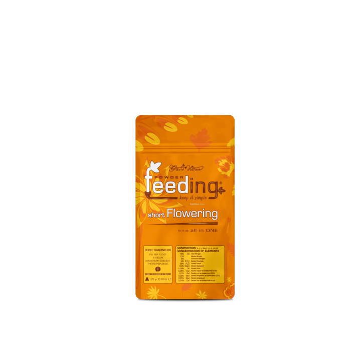 Fertilizante Short Flowering Indica 25 kg - GREEN HOUSE FEEDING®