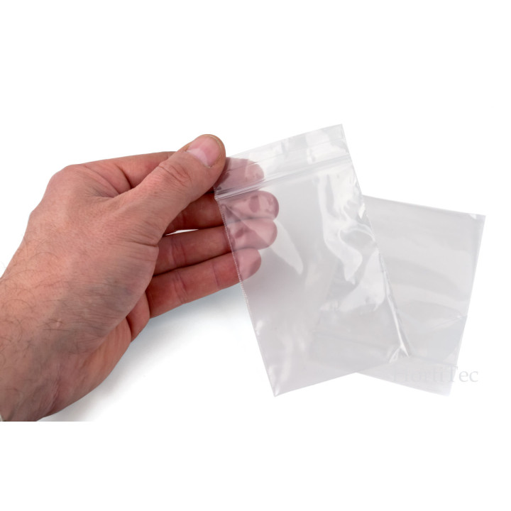 Bolsa con Cierre 60 x 80 mm - 100 Unidades | Suministros Hortícolas