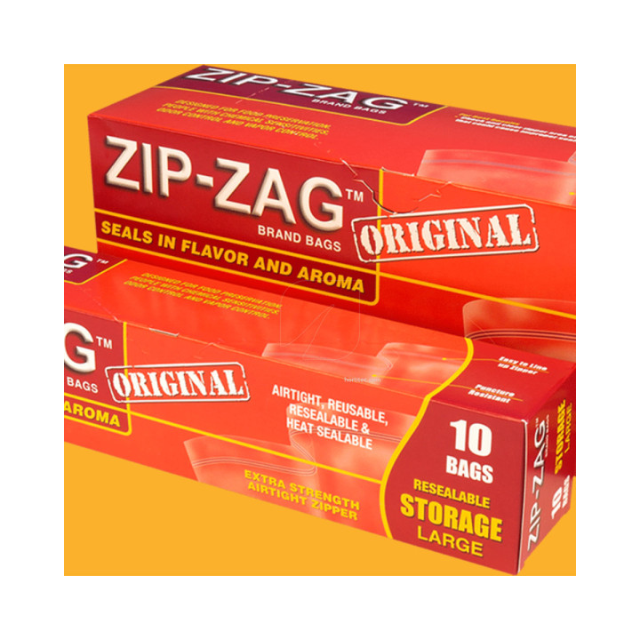Bolsas Zip Zag Sandwich 25 uds - Conservación Segura