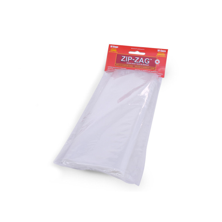 Bolsa Zip Zag XL (1 kg) - 50 uds | Suministros Hortícolas