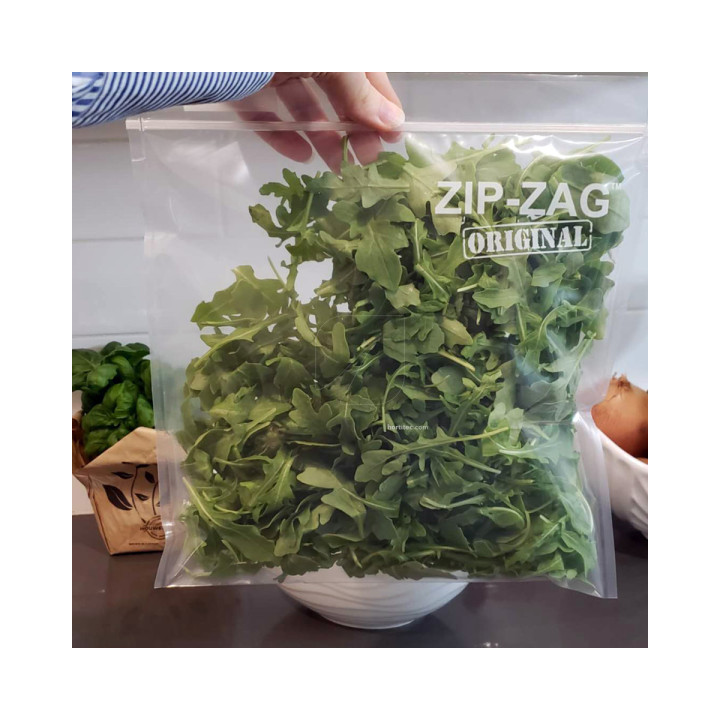 Bolsa Zip Zag XL (1 kg) - 50 uds | Suministros Hortícolas