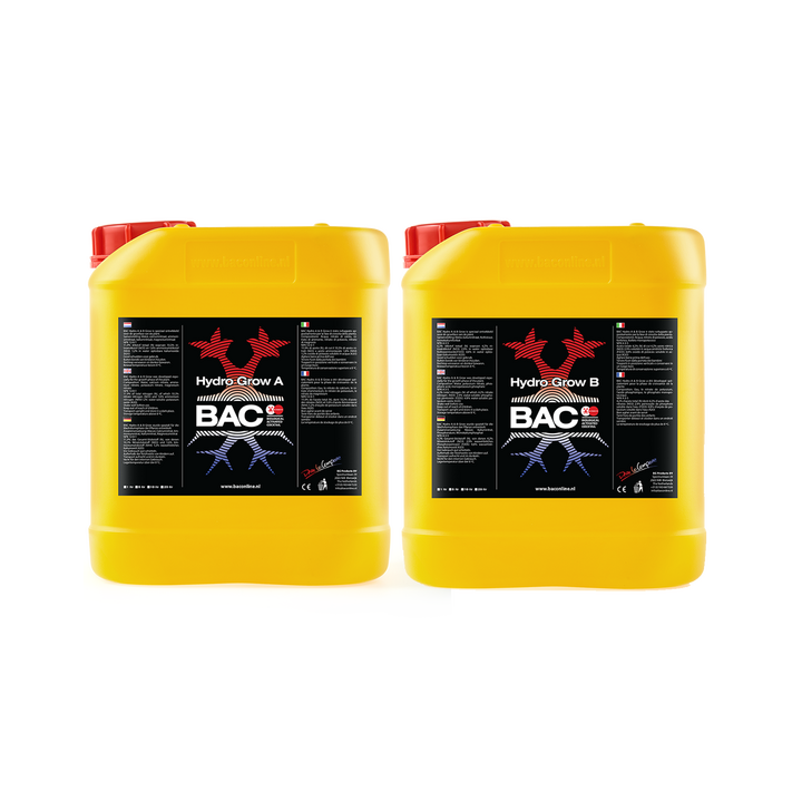 Hydro Grow A&B 20 L BAC - Fertilizante Hidropónico