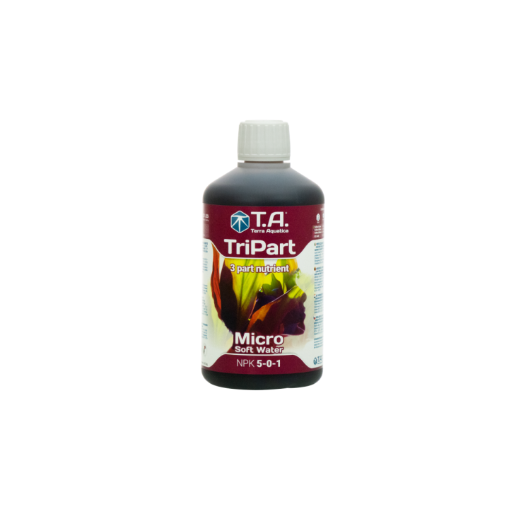 Tripart Micro Agua Blanda 0.5L - Terra Aquatica