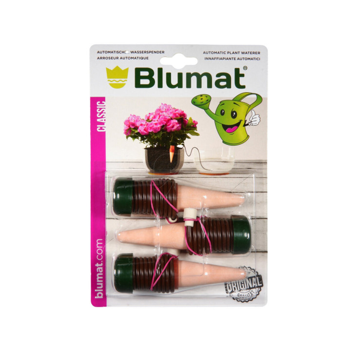 Blumat Classic Blister (3 uds) - Riego Automático para Plantas