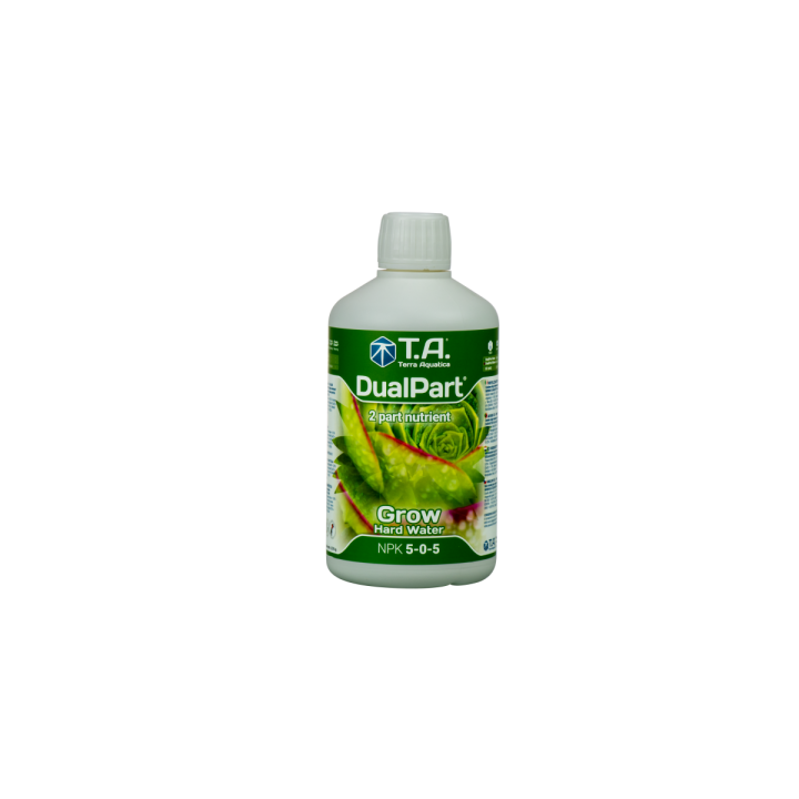 Dualpart Grow Agua Dura 0.5L - Terra Aquatica