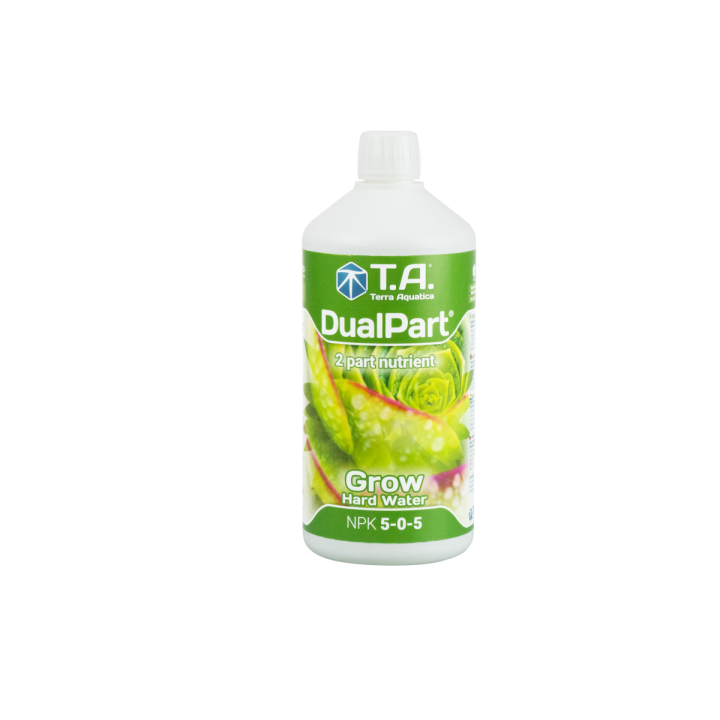 Dualpart Grow Agua Dura 1L - Terra Aquatica