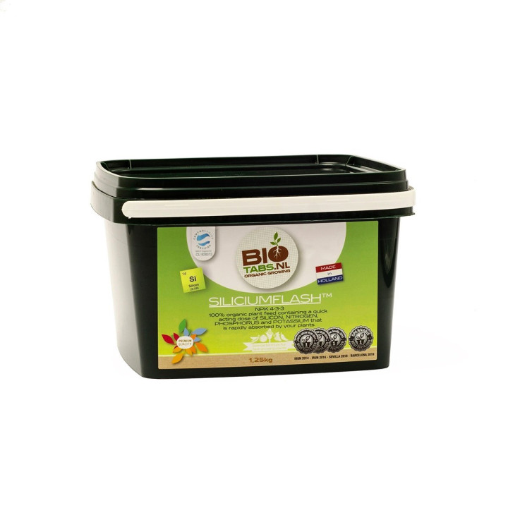 Silicium Flash 4500 g - Fertilizante Orgánico BioTabs