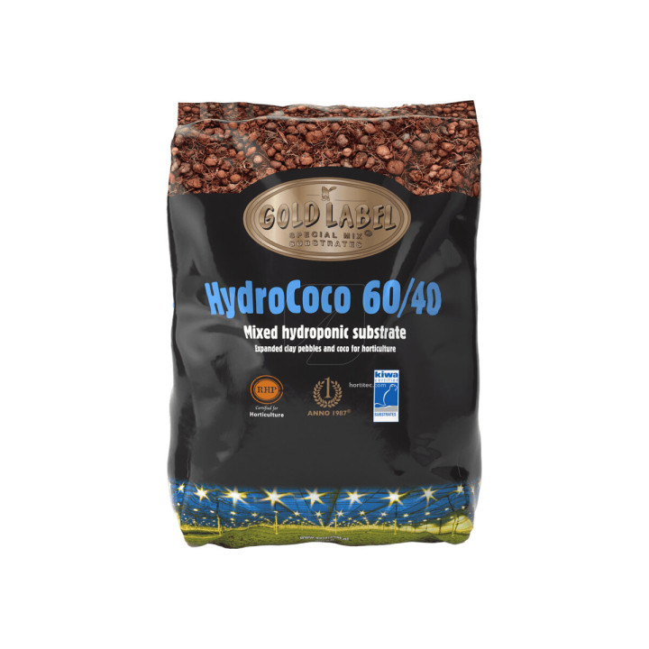 Sustrato Hydro Coco 60/40 - GOLD LABEL para Hidroponía