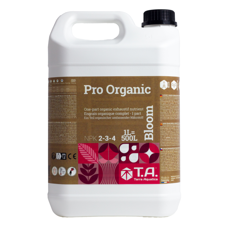 PRO Organic Bloom 5 L - Nutrientes Orgánicos Terra Aquatica