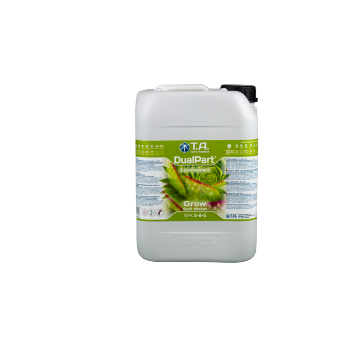 Dualpart Grow Agua Blanda 10L - Terra Aquatica