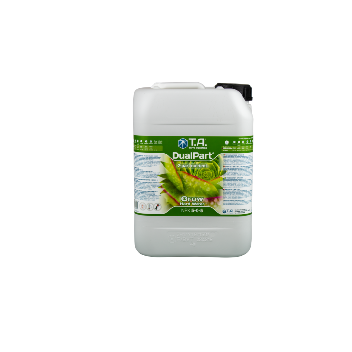 Dualpart Grow Agua Dura 10L - Terra Aquatica