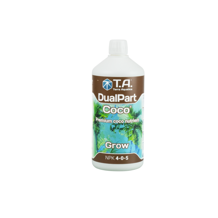 DualPart Coco Grow 1L - Nutriente para Cultivo en Coco