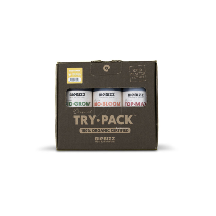 Try Pack™ Indoor - Fertilizantes Biobizz® para Cultivo Interior