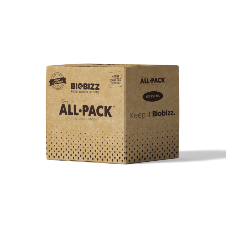 All-pack Outdoor 250 ml Biobizz - Fertilizante Orgánico