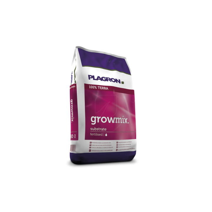 Sustrato Grow Mix 50 L - Plagron para Cultivo Eficiente