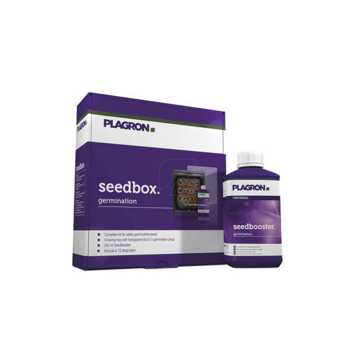 Seedbox Plagron - Kit de Germinación para Cultivos Exitosos
