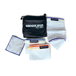 Bolsas Full Mesh 120 L Chocolizer Poppins Lab - Pack 3
