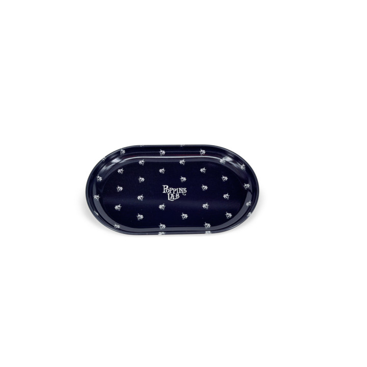 Bandeja de Metal Negra 130x80mm - Poppins Lab