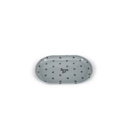 Bandeja de Metal Beis 130x80mm Poppins Lab - Suministros Hortícolas