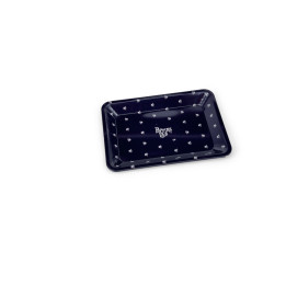 Bandeja de Metal Negra 180x125mm - Poppins Lab