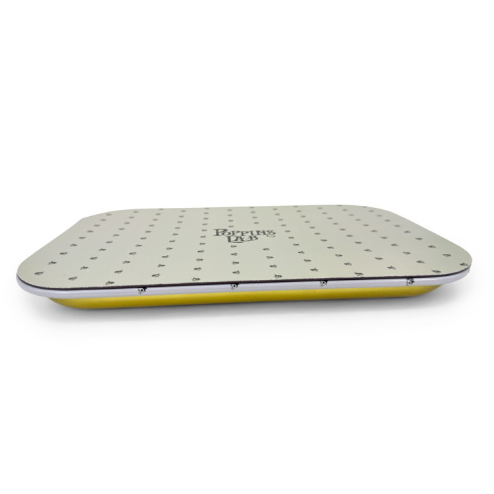 Bandeja de Metal Beige 288x188mm - Poppins Lab