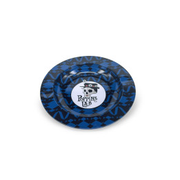 Cenicero de Metal Redondo Azul 138mm - Poppins Lab