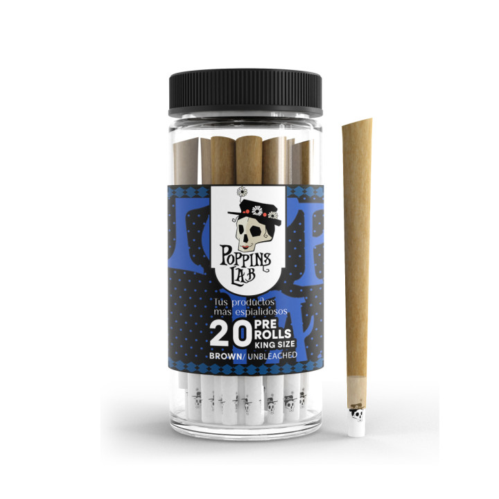 Conos KS Marrón/Sin Blanquear - Poppins Lab (20 uds)