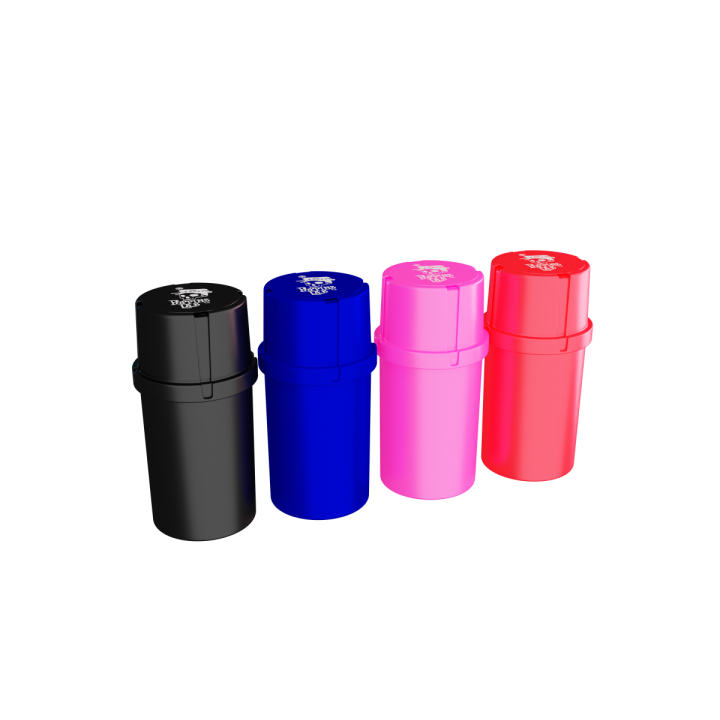 Grinder y Contenedor Anti-Olor Poppins Lab - Display 12uds