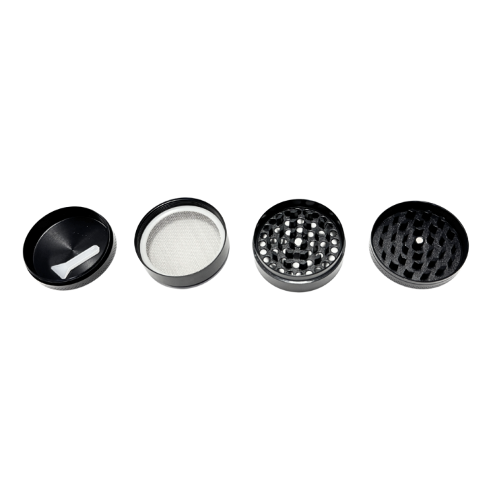 Grinder de Aluminio 55 mm Poppins Lab - Alta Calidad