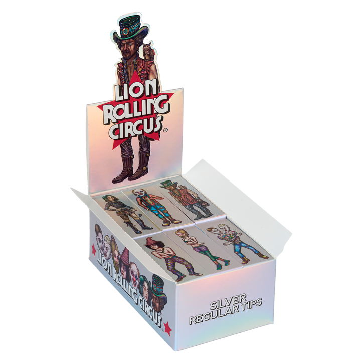 Filtros Silver Regular LION ROLLING CIRCUS - 50 Hojas