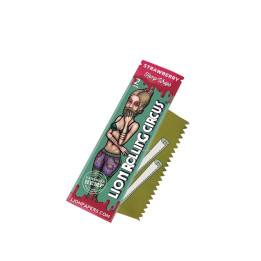 Papel Hemp Wrap Strawberry - Lion Rolling Circus