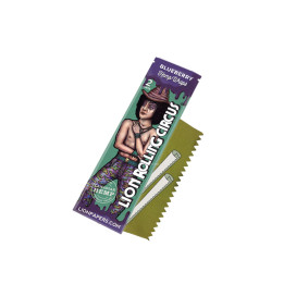 Papel Hemp Wrap Blueberry - Lion Rolling Circus