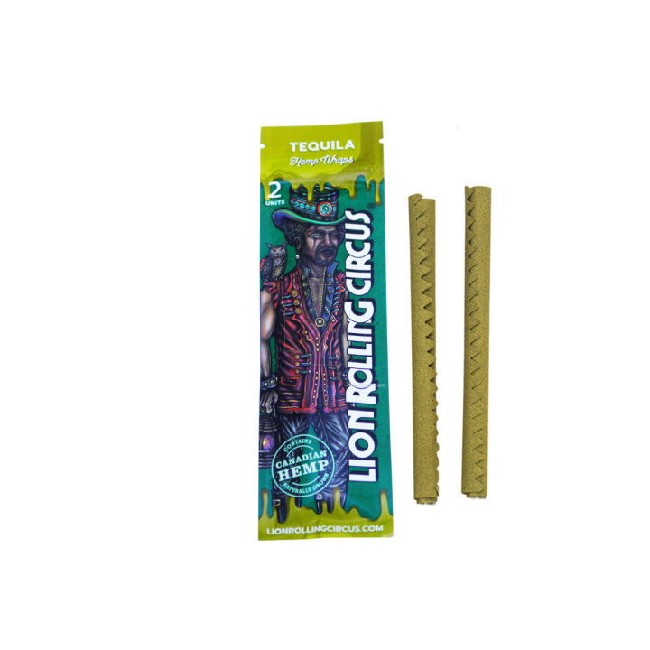 Papel Hemp Wrap Tequila - LION ROLLING CIRCUS