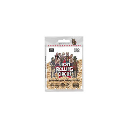 Filtros Biodegradables Lion Rolling Circus - 150 Piezas