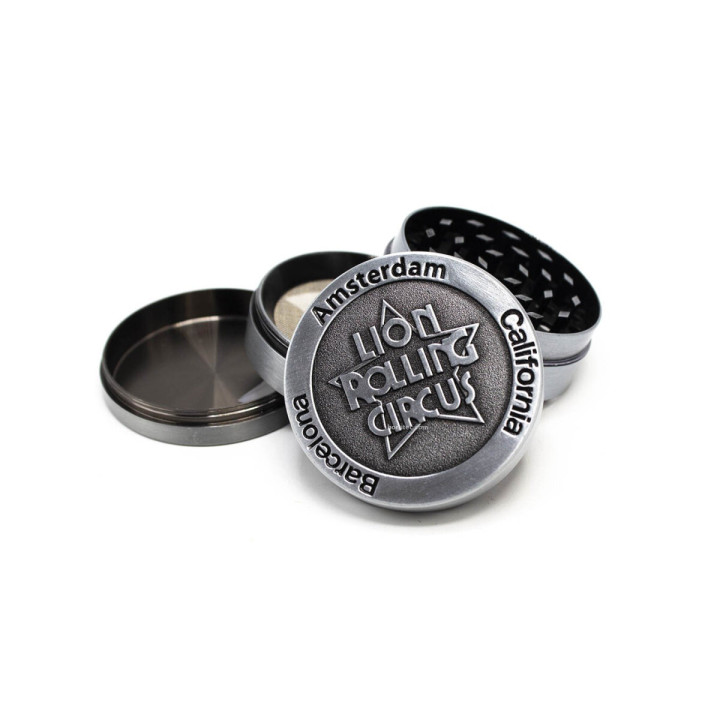 Grinder Magnético 4 Partes LION ROLLING CIRCUS - 12 Ud