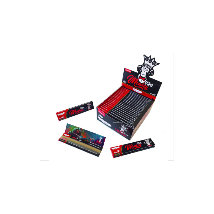 Papel Monkey KS Slim Unbleached - 50 Libritos
