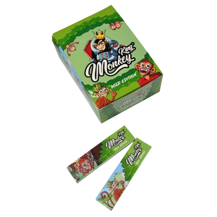 Monkey Pack 24 uds - Papeles King Size Slim Monkey King
