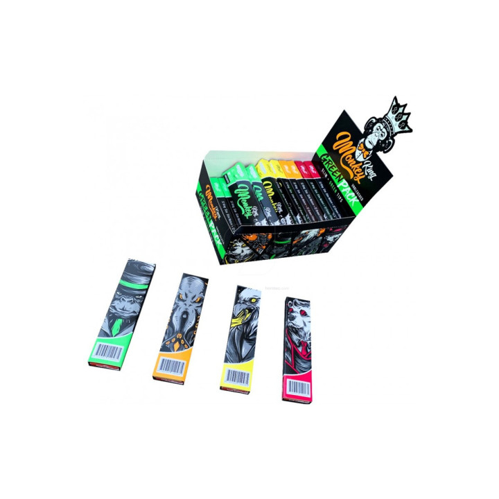 Monkey Pack 24 uds - Papeles King Size Slim Monkey King