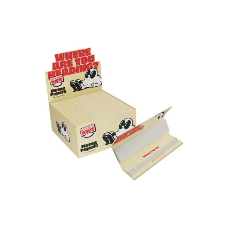 Papel King Size Slim + Filtros Flying Papers - Ecológico