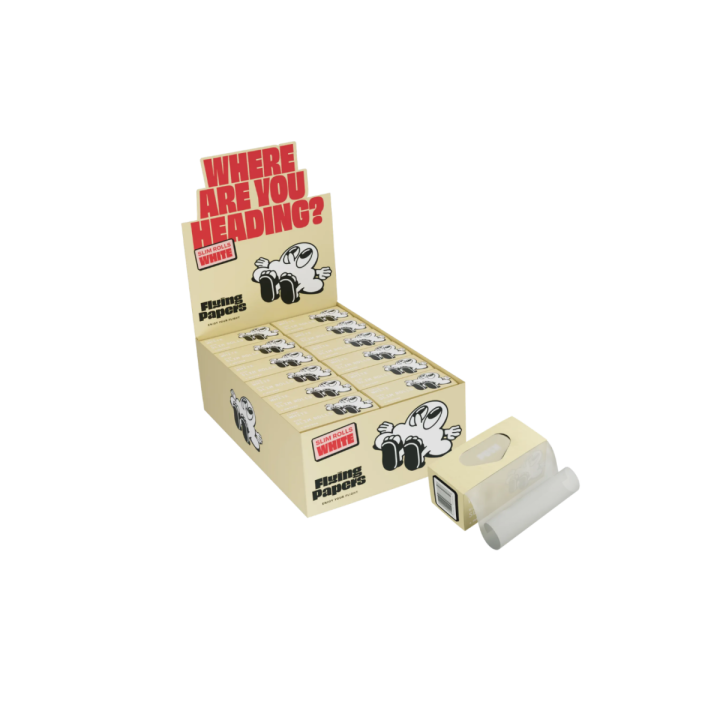 White Slim Rolls - Papel Orgánico Extra Fino | Flying Papers