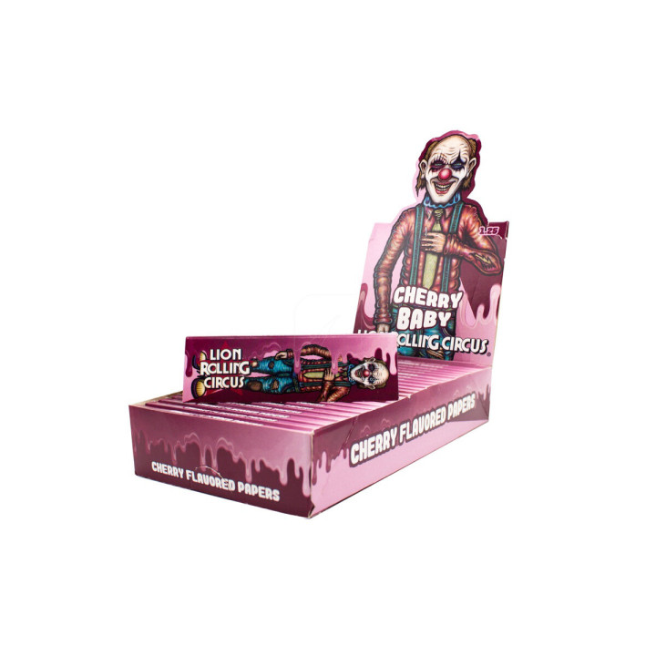 Papel Flavours 1.25 Bloody Strawberry - Lion Rolling Circus